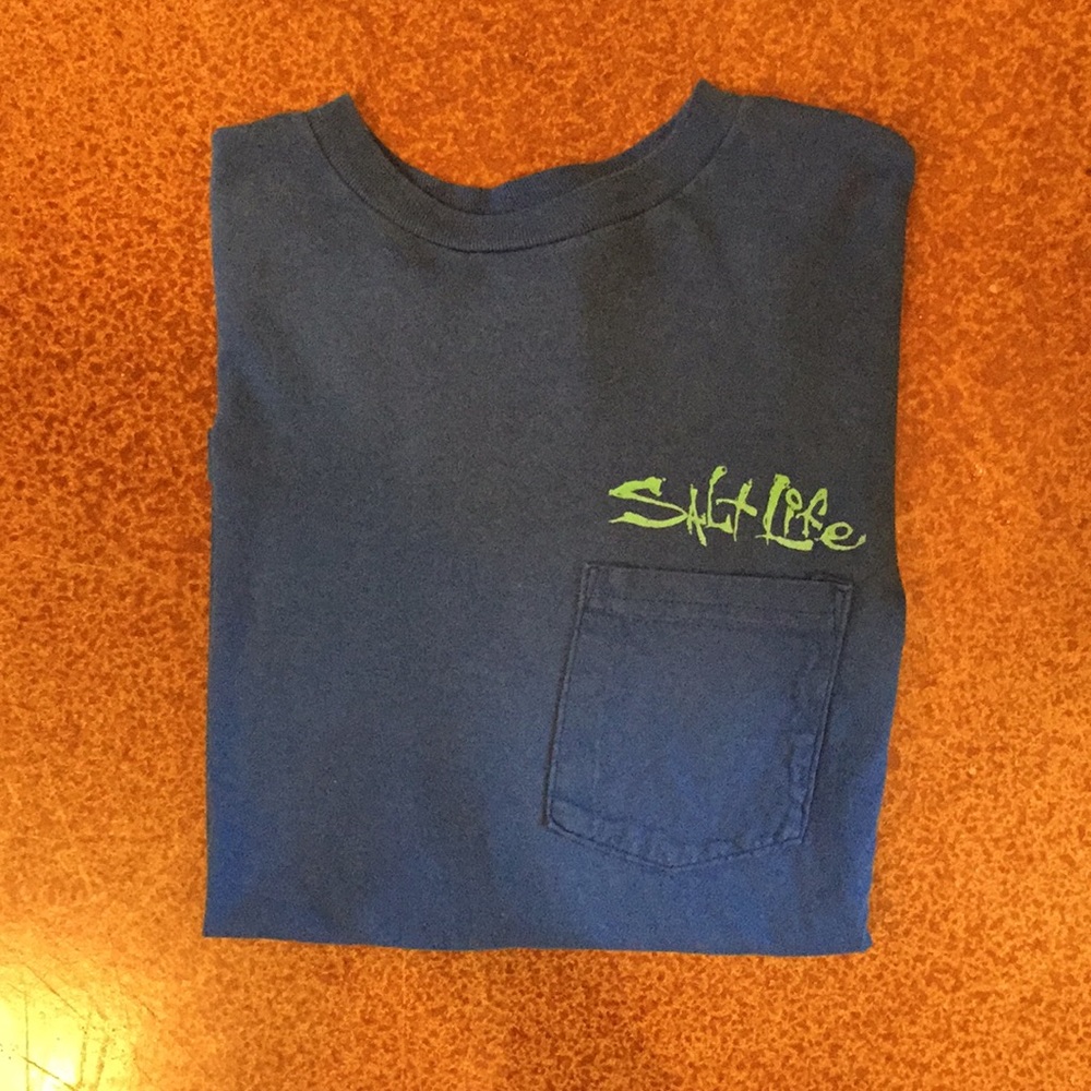 Salt life fishing long sleeve shirt!